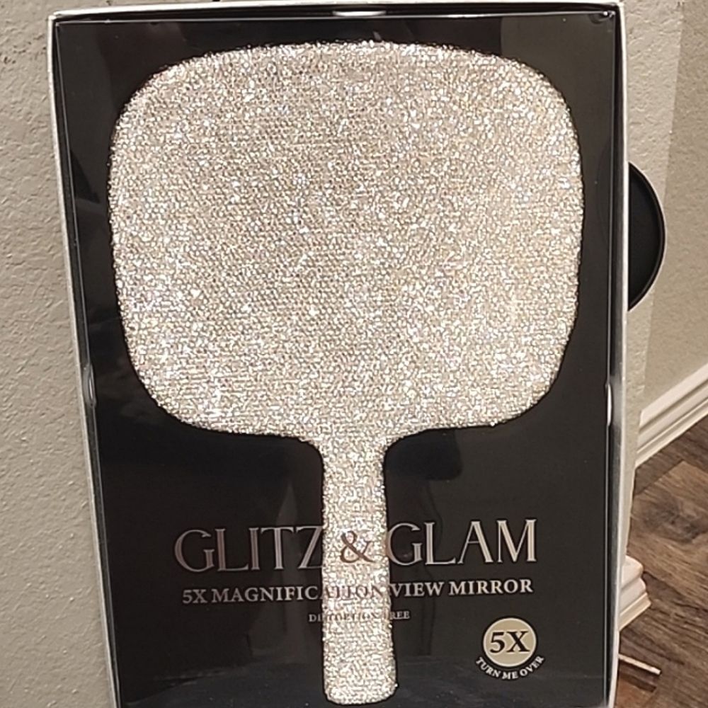 Silver Vanity Mirror